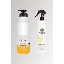 Evoque Professional Smart Keratin Serisi Şampuan 1000 ml + Milk Therapy 2 Fazlı Bakım Spreyi