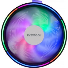 Evercool Cs-13 130X130X85MM 1800RPM Intel 775/115X/AMD 2+3-4-Fm1 Cpu Fan