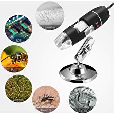 Ironx USB Dijital Mikroskop, El 40X500X Büyütme Endoskopu