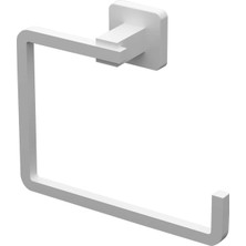 Teknotel Ömür Boyu Paslanmaz Havluluk Beyaz MG335