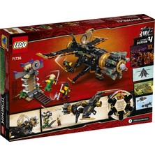 LEGO NINJAGO® Legacy Kaya Patlatıcı 71736 - Çocuklar için Ninja Oyuncak Yapım Seti (449 Parça)