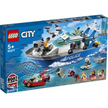 LEGO City Polis Devriye Botu 60277 - Çocuklar için Oyuncak Yapım Seti (276 Parça)