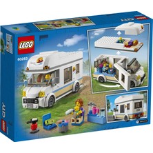 LEGO® City Tatilci Karavanı 60283 - Çocuklar için Oyuncak Yapım Seti (190 Parça)