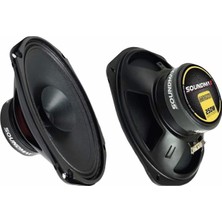 Soundmax SX-M69XH Profesyonel Oval Midrange Hoparlör + Kapak