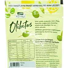 Komili Olibites Limon Dolgulu Yeşil Zeytin 15 x 30g