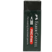 Faber-Castell No 20 Silgi Siyah 3'lü