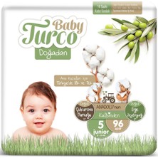 Baby Turco Doğadan 5 Numara Junıor 12-25 kg 96'lı