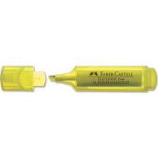 Faber-Castell Fosforlu Kalem Şeffaf Gövde 10'lu Sarı