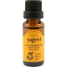 Yağevi Soğuk Sıkım Kayısı Çekirdeği Yağ 20 ml