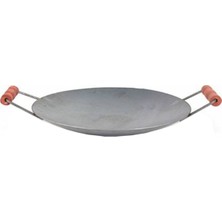 Muhtelif Tahta Saplı Kavurma Sacı 40 cm 01240