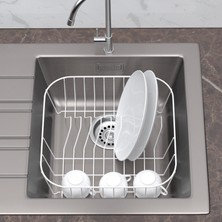 Tekno-tel Teknotel Lavabo Evye Tabaklık Bulaşıklık Beyaz KB081