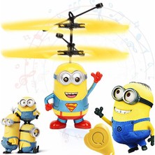 Tamam Elektronik Uçan Minions Hareket Sensörlü Işıklı Karakter Oyuncak Drone
