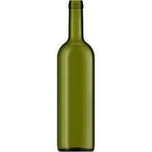 Şişecam 35 Adet 750CC Cam Şişe Mantarlı Şarap Yağ Şişesi Zeytin Yeşili 599475
