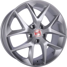 Shlk 8 x 18 SLK-1689 5X112 ET40 57.1 Silver Xl Seat Jant Takımı