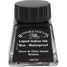 Winsor & Newton : Çizim Mürekkebi : 14 ml : Liquid Indian 754