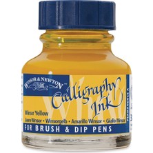Winsor & Newton : Kaligrafi Mürekkebi : 30 ml : Winsor Yellow 730