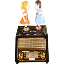 Hediyesahibi  Nostaljik Radyo Görünümlü Müzik Kutusu