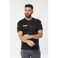 Diadora Nacce Antrenman T-Shirt Siyah