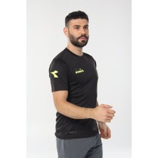 Diadora Nacce Antrenman T-Shirt Siyah