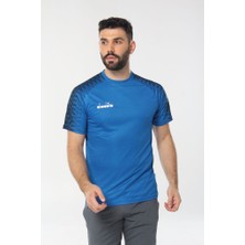 Diadora Ritim Antrenman T-Shirt Mavi