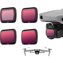 Profisher Djı Mavic Air 2 Kamera Lens Filtre Seti Nd4 Nd8 ND16 ND32