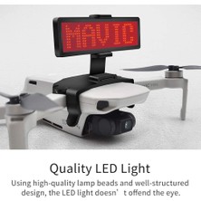 Profisher Djı Mavic Mini Bluetooth LED Ekran Matris Modülü Mesaj Tabelası