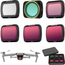 Profisher Djı Mavic Air 2 Lens Filtre Seti Mcuv Cpl Nd4 Nd8 ND16 ND32