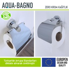 Aqua Bagno Zero Tuvalet Kağıtlığı - Krom