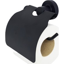 Aqua Bagno Zero Tuvalet Kağıtlığı -Siyah