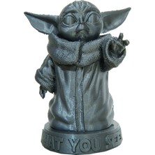 Osna - Baby Yoda 3D Premium Baskı