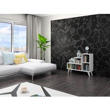 DECORMET Decormet Nisa Kitaplık Beyaz