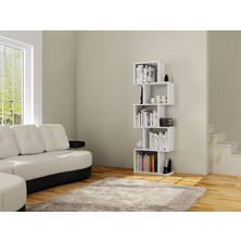 DECORMET Decormet Meriç Kitaplık Beyaz
