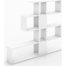 DECORMET Decormet Karlin Kitaplık Beyaz