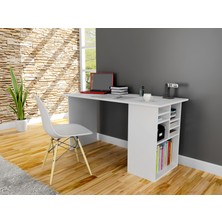 DECORMET Decormet Akasya Çalışma Masası Beyaz