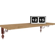 Decormet Retro Raf Seti 20*60 Safir Meşe+B.dövme