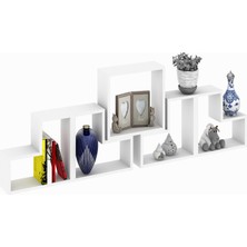Decormet Elıtra Duvar Rafı Beyaz