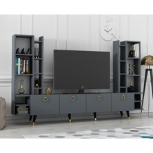 Dekormia Roma Gold Tv Ünitesi 223 cm