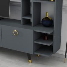 Dekormia Roma Gold Tv Ünitesi 223 cm