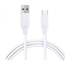 Lg DC12WK-G USB Type-C Şarj ve Data Kablo 1m Beyaz