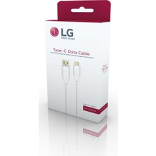 Lg DC12WK-G USB Type-C Şarj ve Data Kablo 1m Beyaz