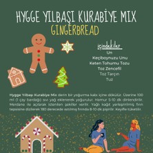 Hygge Foods Hygge Yılbaşı Kurabiye Mix - Zencefilli Ince Kurabiye Gingerbread Süpermix Limited Edition - 2'li x 180 gr