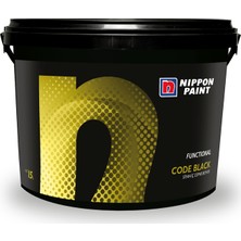 Filli Boya Nippon Paint Code Black Tam Siyah Iç Cephe Boyası 15 L.