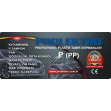 Prolektro P Ince (Pp) Siyah - Plastik Elektrot - Kaynak Çubuğu - Kaynak Teli