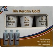 Bio 3'lü Gold Keratin Set