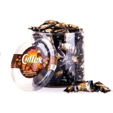 Elvan Coffex Gerçek Kahveli Dolgulu Sert Şeker 1 kg