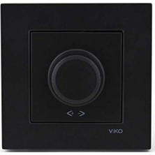 Viko Novella Siyah Dimmer Anahtar Çerçeveli