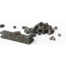 Eshel Maket Orman Villa - Kırmızı Cephe - 1:24