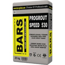 Bars Yüksek Dayanımlı Hızlı Priz Alan Grout Harcı 25 Kg.