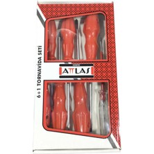 Attlas Atlas Tornavida Takımı 6+1 HT1101 (Kontrol Kalemli)