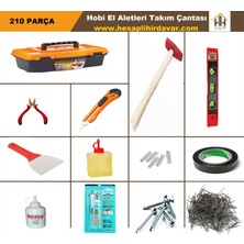 Safa 210 Parça El Aleti Dolu Hobi Takım Çantası
